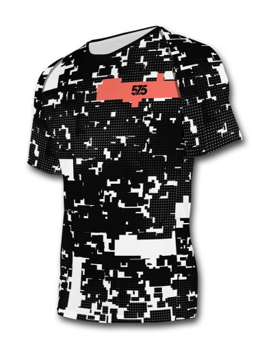 Futópóló PRO - Glitch Black Coral