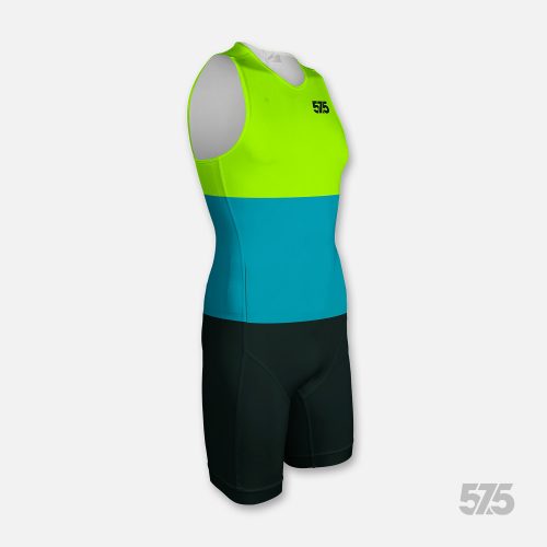 Triatlon versenymez- Endurance - Threestripe Dark Cyan